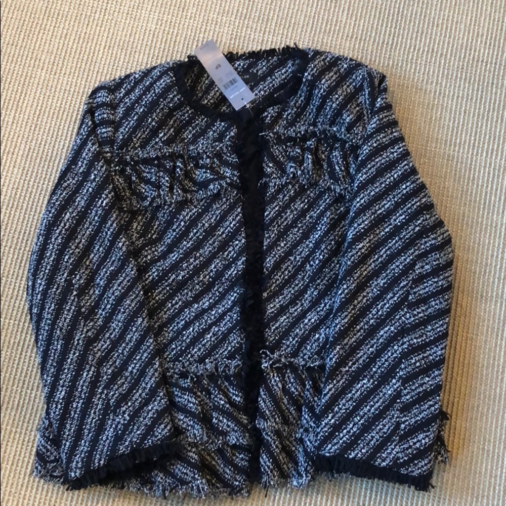 Ann Taylor tweed jacket NWT size 8P